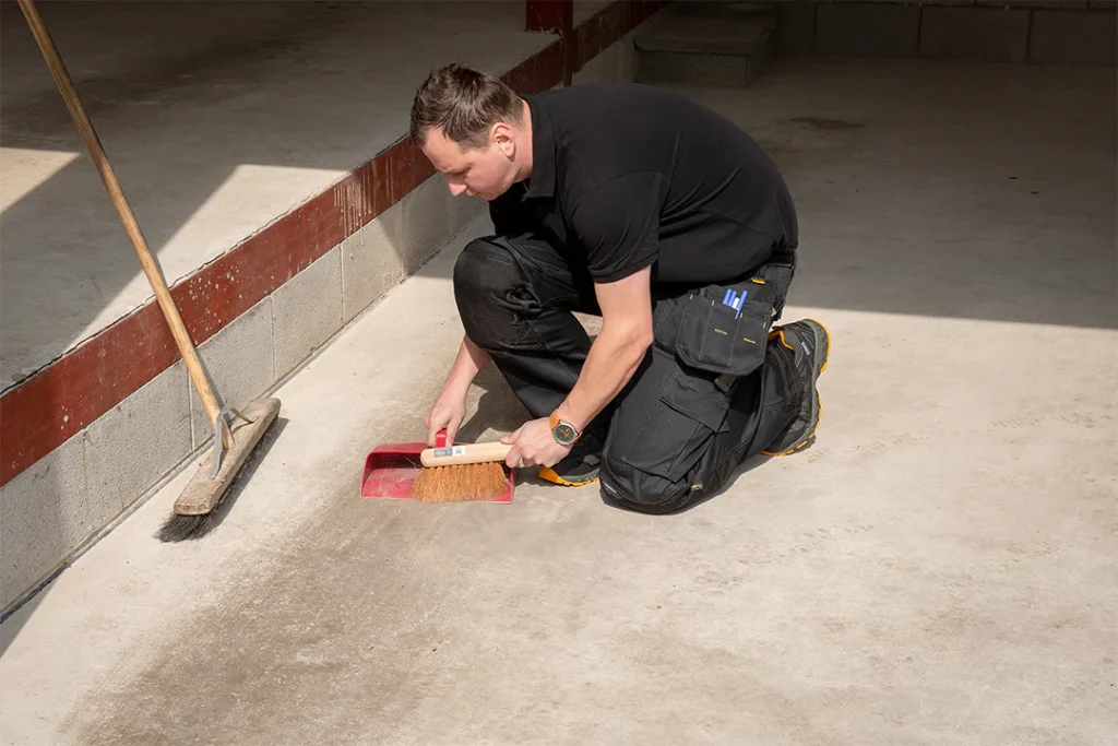 Best Way to Clean Concrete Floor in a New Basement