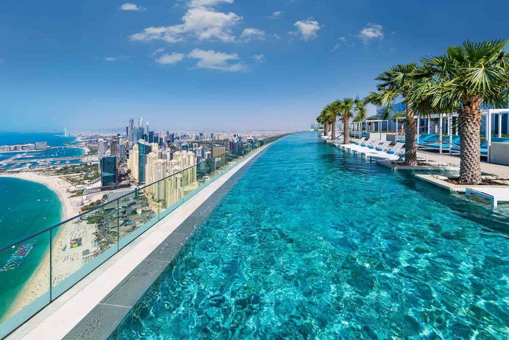 luxury pool designer Dubai