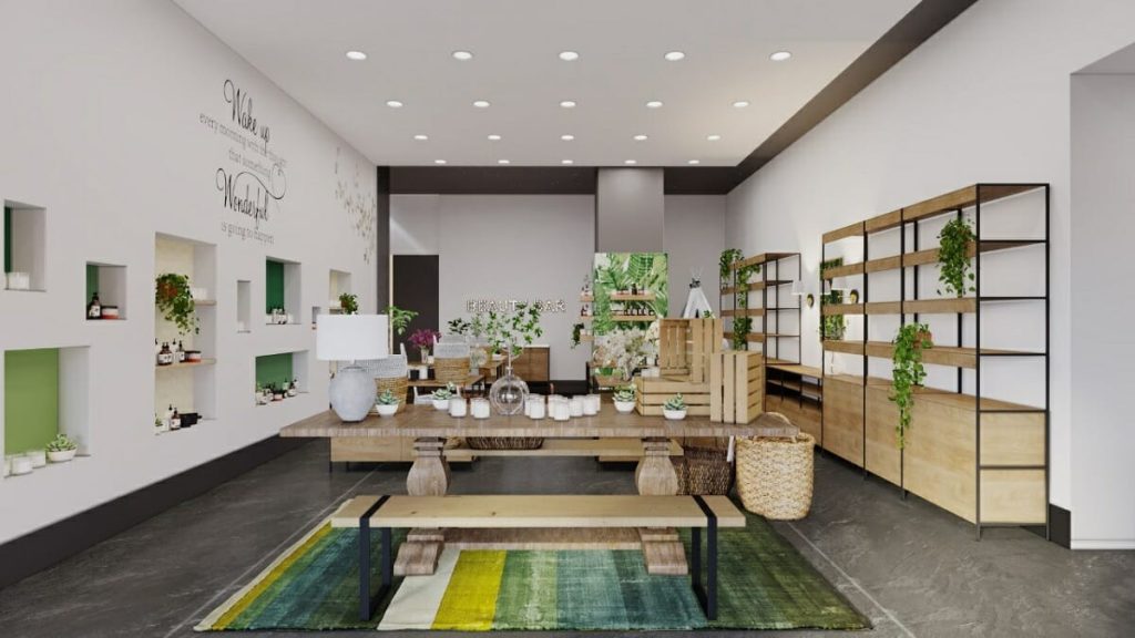 retail shop interior design