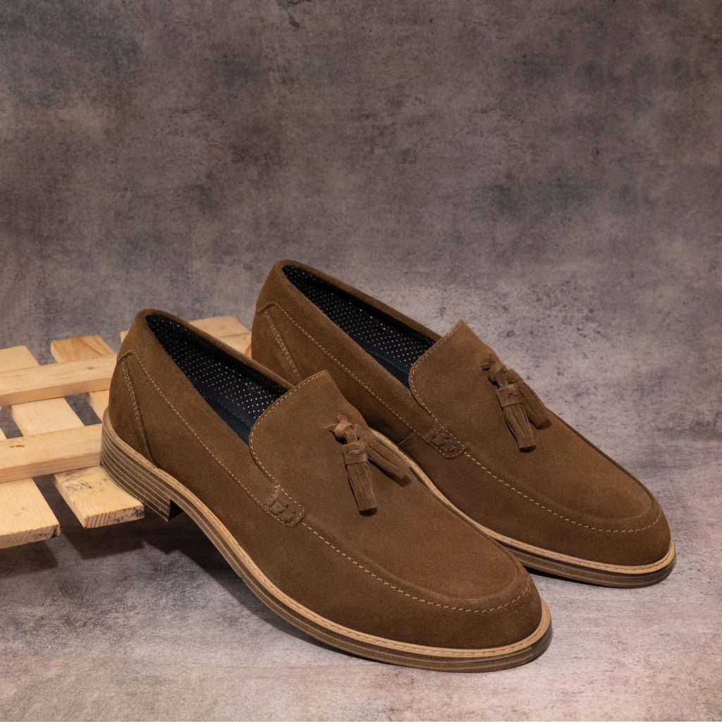 mens black brogues
